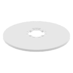 Cubierta de Agujero de Montaje SBP-315C / Policarbonato Blanco / Diámetro 326mm / Compatible con Cámaras PNM-9084QZ/RQZ1 y Monturas SBP-250WMN / Incluye Tornillos