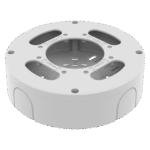 Caja de conexion para uso interior compatible con Camaras tipo domo IP Serie X Hanwha, XND-C9083RV, XND-C8083RV, XND-6083RV, XNV-9083R, XND-8082RV