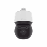 Cámara PTZ IP antivandálica 6MP / 30x Zoom Óptico / IR 200m  / Exterior IP66 / NEMA4X / Auto tracking basado en IA / H.265 & WiseStream / Wiper incluido