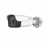 Bala IP Térmica 640 × 512 / Lente 50 mm / Termométrica / Detección de Temperatura / PoE+ / Exterior IP67 / Recubrimiento Anticorrosivo / MicroSD