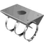 Montaje de Poste  para Exterior / Compatible con PTZ HIKVISION / epcom / HiLook