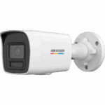 [Dual Light + ColorVu] Bala IP 6 Megapixel / Lente 2.8 mm / 30 mts IR + 30 mts Luz Blanca / Micrófono Integrado / ACUSENSE Lite / Exterior IP67 / WDR 120 dB / PoE / Micro SD