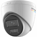 [Dual Light + ColorVu] Turret IP 2 Megapixel / Lente 2.8 mm / 30 mts IR + 30 mts Luz Blanca / Micrófono Integrado / ACUSENSE Lite / Exterior IP67 / dWDR / PoE / Micro SD