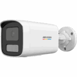 [Dual Light + ColorVu] Bala IP 2 Megapixel / Lente 4 mm / 50 mts IR + 50 mts Luz Blanca / Micrófono Integrado / ACUSENSE Lite / Exterior IP67 / dWDR / PoE / Micro SD